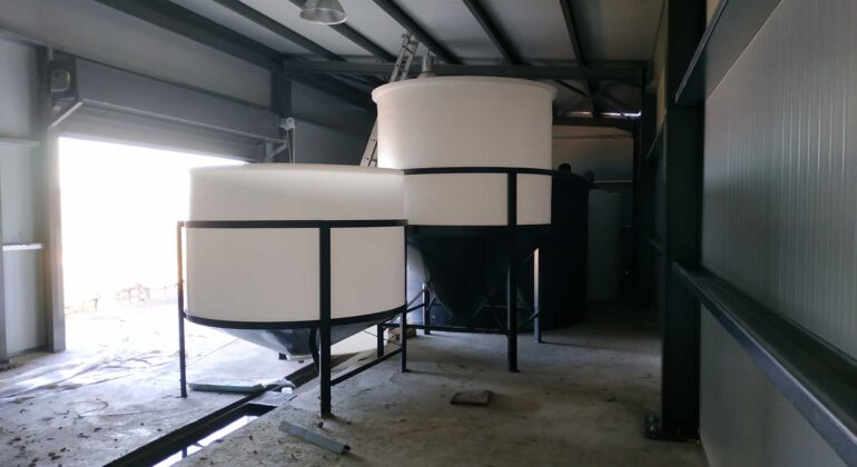 Βιομηχανικό Κτίριο Βοηθητικής Χρήσης – Εσωτερική άποψη